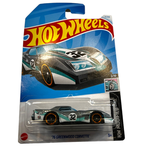 Hot Wheels GreenWord Corvette 76 HW MODIFIED