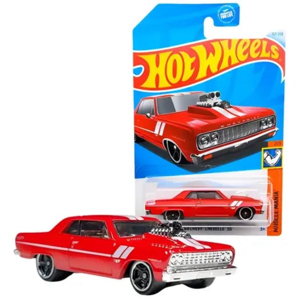 Hot Wheels '64 Chevy Chevelle SS – O Muscle Car Clássico Cheio de